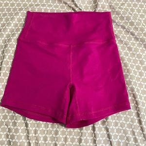 NWT fuchsia till you collapse shorts!